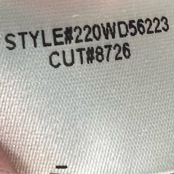 Willow Monaco Tropical Leaf Print Black and White Halter Jumpsuit Size S NWOT - Picture 7 of 8